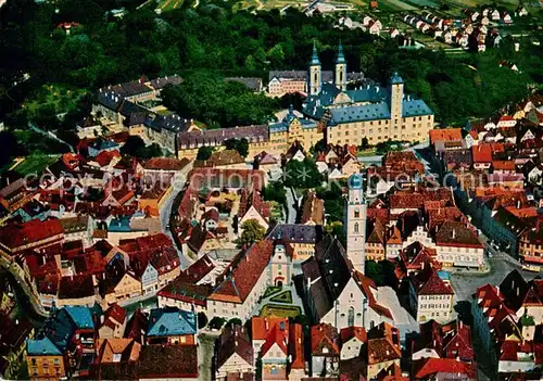 AK / Ansichtskarte Bad_Mergentheim Fliegeraufnahme Bad_Mergentheim