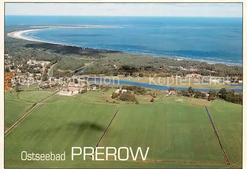 AK / Ansichtskarte Prerow_Ostseebad Fliegeraufnahme Prerow_Ostseebad