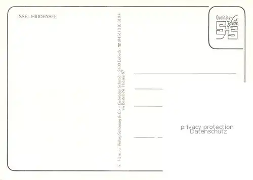 AK / Ansichtskarte Neuendorf_Hiddensee Fliegeraufnahme Neuendorf Hiddensee