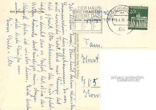 AK / Ansichtskarte Bad_Abbach Fliegeraufnahme Bad_Abbach