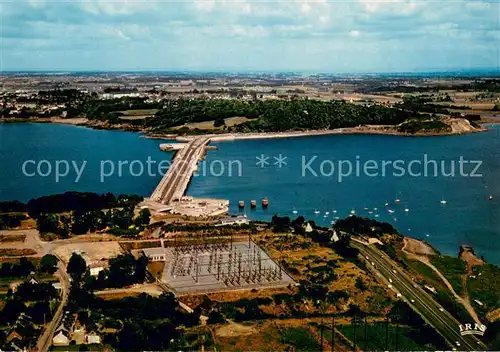 AK / Ansichtskarte La_Richardais Barrage de la Rance vue aerienne La_Richardais