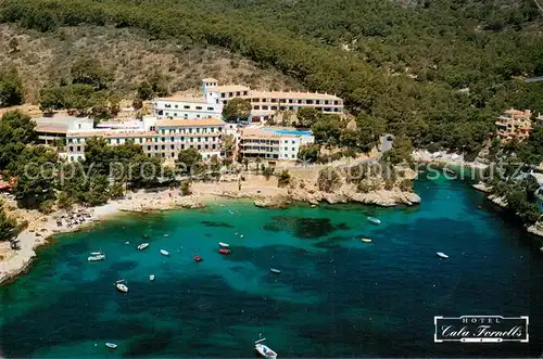 AK / Ansichtskarte Cala_Fornells Hotel Cala Fornells Costa vista aerea Cala_Fornells