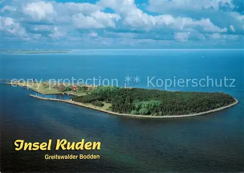 AK / Ansichtskarte Insel_Ruden Fliegeraufnahme Insel Ruden