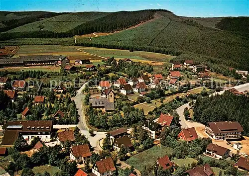 AK / Ansichtskarte Schulenberg_Oberharz Fliegeraufnahme Schulenberg_Oberharz