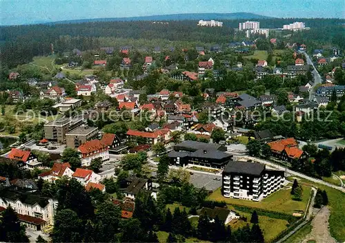 AK / Ansichtskarte Hahnenklee Bockswiese_Harz Fliegeraufnahme Hahnenklee Bockswiese