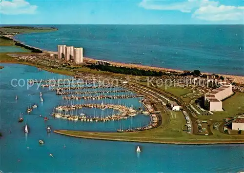 AK / Ansichtskarte Burg_Fehmarn Burgtiefe Fliegeraufnahme Burg Fehmarn