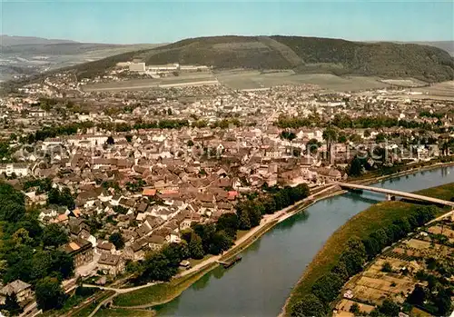 AK / Ansichtskarte Hoexter_Weser Fliegeraufnahme Hoexter Weser