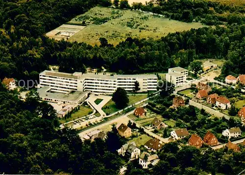 AK / Ansichtskarte Moelln_Lauenburg Sanatorium Foehrenkamp Fliegeraufnahme Moelln_Lauenburg