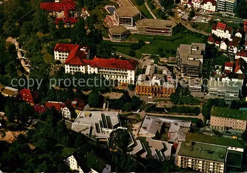 AK / Ansichtskarte Wildbad_Schwarzwald Fliegeraufnahme Wildbad_Schwarzwald