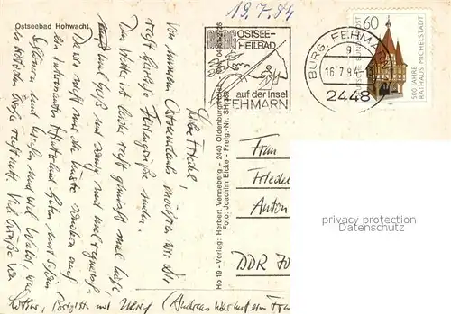 AK / Ansichtskarte Hohwacht_Ostseebad Fliegeraufnahme Hohwacht_Ostseebad