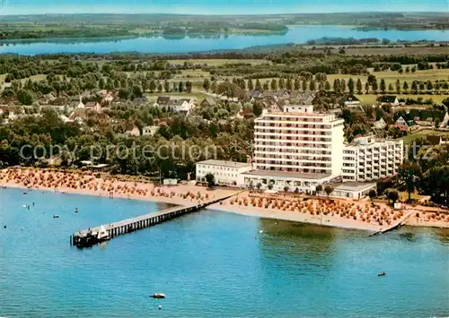 AK / Ansichtskarte Timmendorfer_Strand Fliegeraufnahme mit Hemmelsdorfer See Timmendorfer_Strand