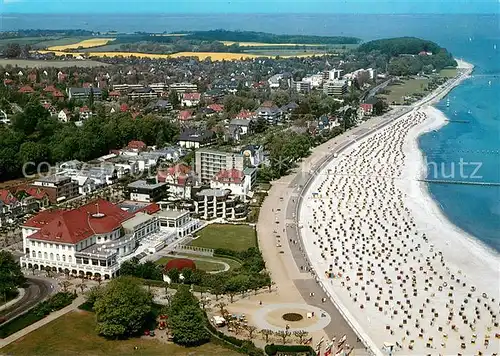 AK / Ansichtskarte Travemuende_Ostseebad Fliegeraufnahme Travemuende_Ostseebad