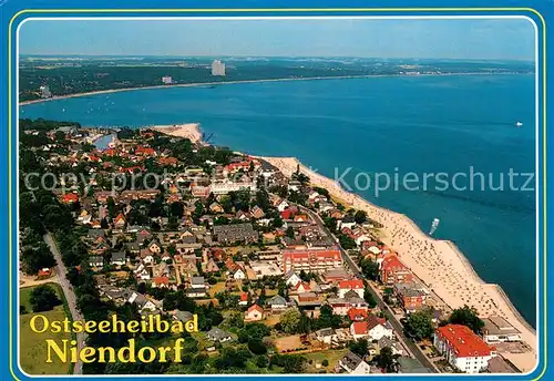 AK / Ansichtskarte Niendorf_Ostseebad Fliegeraufnahme Niendorf_Ostseebad