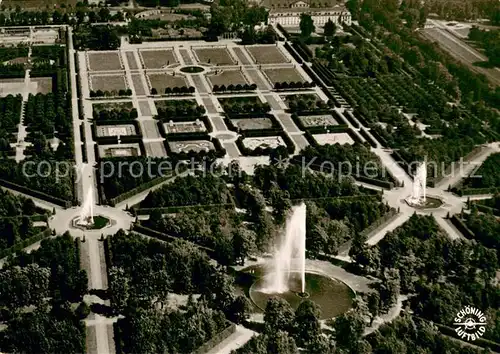 AK / Ansichtskarte Hannover Herrenhaeuser Garten Fliegeraufnahme Hannover