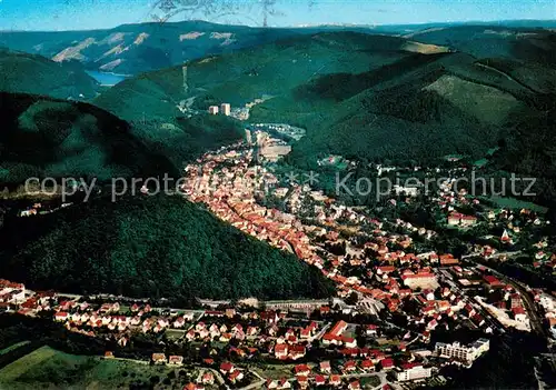 AK / Ansichtskarte Bad_Lauterberg Fliegeraufnahme mit Odertalsperre Bad_Lauterberg