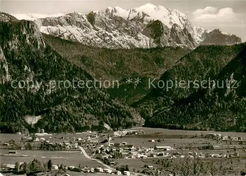 AK / Ansichtskarte Inzell Blick von Fahrnbichl Alm und Reiteralpe Inzell