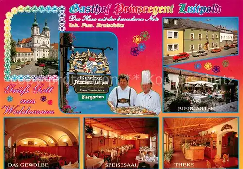 AK / Ansichtskarte Waldsassen Gasthof Prinzregent Luitpold Waldsassen