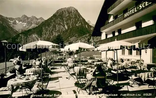 AK / Ansichtskarte Brand_Bludenz Hotel Schesaplana Brand Bludenz