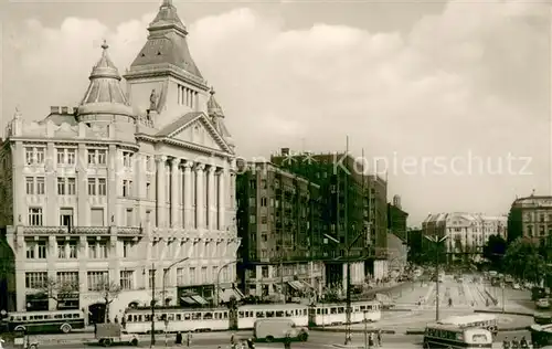 AK / Ansichtskarte Budapest Tanacs k?rut Strassenbahn Budapest