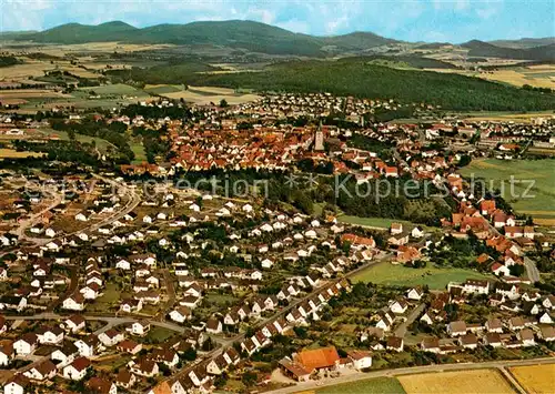 AK / Ansichtskarte Wolfhagen im Naturpark Habichtswald Fliegeraufnahme Wolfhagen