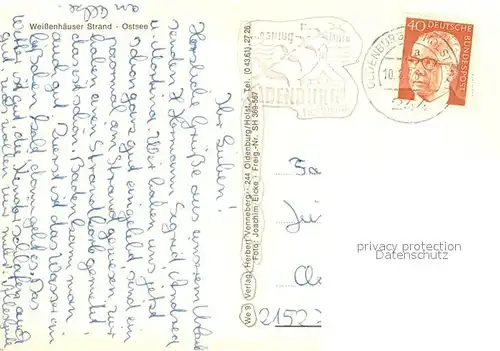 AK / Ansichtskarte Weissenhaeuser_Strand Ferienresort Hotels an der Ostsee Fliegeraufnahme Weissenhaeuser_Strand