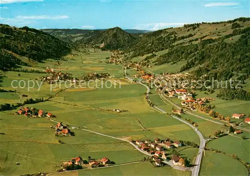 AK / Ansichtskarte Thalkirchdorf Allgaeuer Alpen Fliegeraufnahme Thalkirchdorf