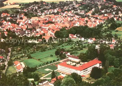 AK / Ansichtskarte Immenhausen_Hessen Fliegeraufnahme Immenhausen Hessen