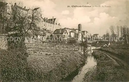AK / Ansichtskarte Chateau Landon Bords du Fusain Chateau Landon