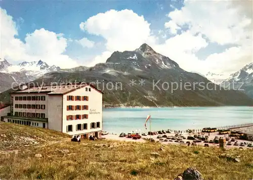 AK / Ansichtskarte Silvretta Hotel Silvrettasee Hohes Rad Buingruppe Silvretta