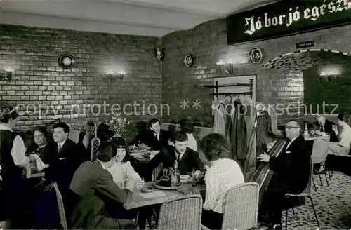 AK / Ansichtskarte Budapest Weinstube Hary  Budapest
