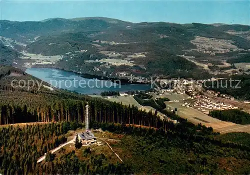 AK / Ansichtskarte Neustadt_Schwarzwald Berggasthaus Fuerstenberg Rasthaus auf dem Hochfirst Fliegeraufnahme Neustadt_Schwarzwald