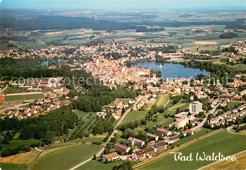 AK / Ansichtskarte Bad_Waldsee Fliegeraufnahme Bad_Waldsee