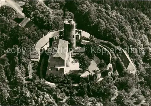 AK / Ansichtskarte Svojanov Letecky pohled na hrad Burgruine Fliegeraufnahme Svojanov