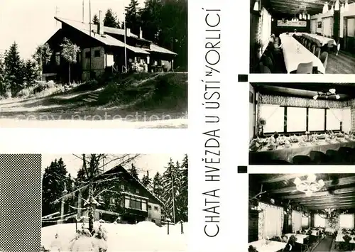 AK / Ansichtskarte Usti_nad_Orlici_Pardubicky_kraj Chata Hvezda Bergbaude Usti_nad