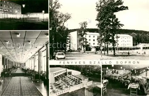 AK / Ansichtskarte Sopron_Oedenburg Fenyves Szallo Schloss Restaurant 