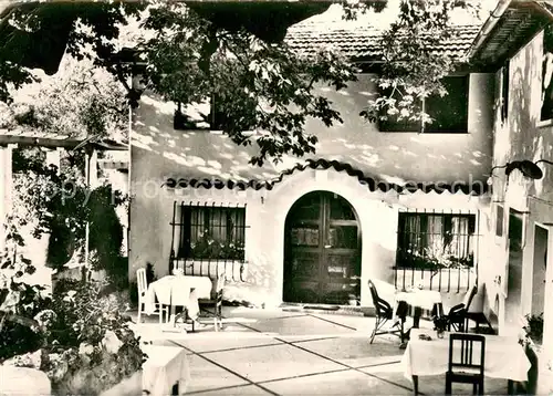 AK / Ansichtskarte Roquefort les Pins Auberge du Colombier Hotel Pension Terrasse Roquefort les Pins