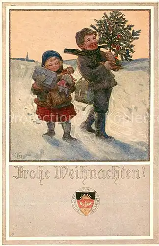 AK / Ansichtskarte Motive Groche Weinachten Motive