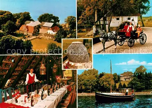 AK / Ansichtskarte Aabenraa_Apenrade Bondegardsferie Havklev Gerda og Hans Fr Loff Details Aabenraa Apenrade