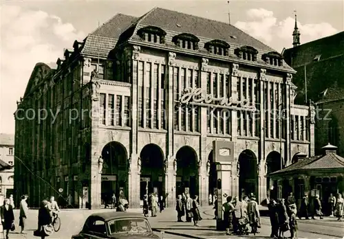 AK / Ansichtskarte Goerlitz_Sachsen Demianiplatz HO Industriewaren Warenhaus Goerlitz Sachsen