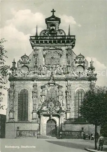 AK / Ansichtskarte Bueckeburg Stadtkirche Bueckeburg