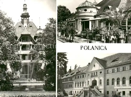 AK / Ansichtskarte Polanica Zdroj  Teilansichten Polanica Zdroj 