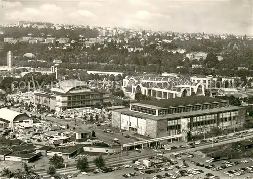 AK / Ansichtskarte Brno_Bruenn Konsumguetermesse Fliegeraufnahme Brno_Bruenn