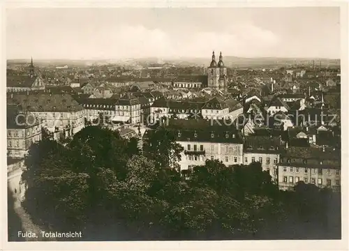 AK / Ansichtskarte Fulda Panorama Fulda