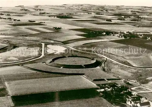 AK / Ansichtskarte Trelleborg Vikingeborgen Fliegeraufnahme Trelleborg