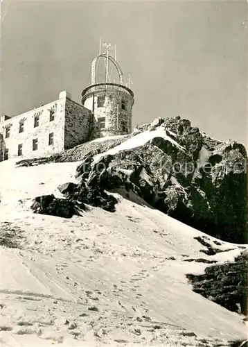 AK / Ansichtskarte Tatry_Zachodnie Obserwatorium PIHM na Kasprowym Wierchu Tatry Zachodnie