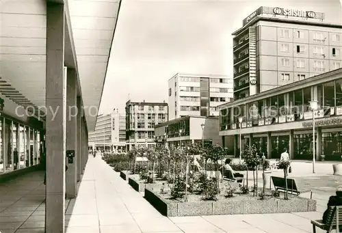 AK / Ansichtskarte Karl Marx Stadt Rosenhof Fussgaengerzone Karl Marx Stadt