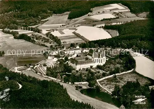 AK / Ansichtskarte Grosslittgen Cistercienser Abtei Himmerod Fliegeraufnahme Grosslittgen