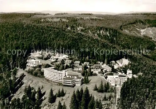 AK / Ansichtskarte Bad_Wildbad Sommerberg Berghotels Fliegeraufnahme Bad_Wildbad