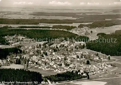 AK / Ansichtskarte Koenigsfeld_Schwarzwald Fliegeraufnahme Koenigsfeld Schwarzwald