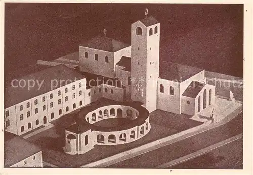 AK / Ansichtskarte Muenzgraben Fatimakirche Modell Muenzgraben